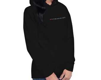 printf("404 Brain Not Found"); Unisex Programming Hoodie