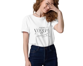 Unisex Organic Cotton Yoga Teacher t-shirt
