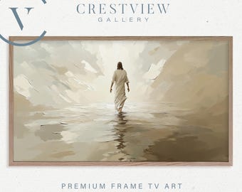Jesus Wall Art: Christian Digital Painting (Instant Download for Samsung Frame)  | TV49