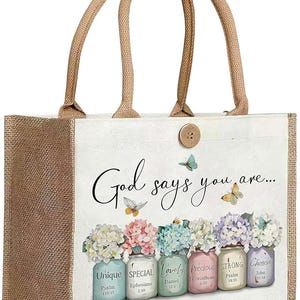 Christian Gift Set for Women | Faith Journal, Scripture Mug, Inspirational Tote Bag, Reading Care Package Gift Box, Optional Mystery Book image 4