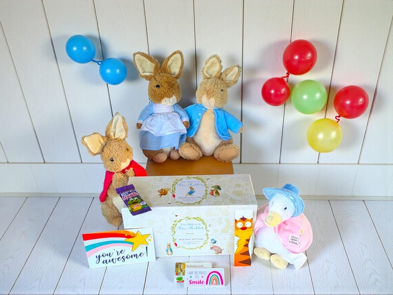 Peter Rabbit Plus Toy The World of Peter Rabbit by Beatrix Potter | Plush Toys Bundle ...