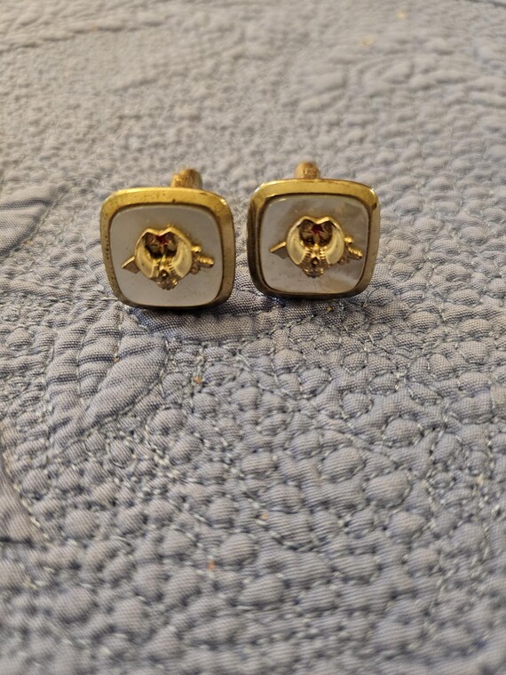 Shriner Cuff Links - image 1
