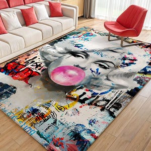 マリリンモンローのカーペット Amazon.com: Unique Loom Marilyn Monroe Glam Collection Area Rug
