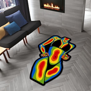 Body Rug,Thermal Rug,Woman Body, Bikini Rug,Bedroom Rug,Custom Rug,Popular Rug,Home Decor Rug,Modern Rug,YoungRoom Rug, Gift for valentine
