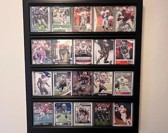 NFL New England Patriots Sports Card Wall Display V2
