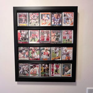 Tampa Bay Buccaneers Sports Card Wall Display