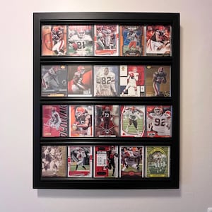Cleveland Browns Sports Card Wall Display