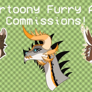 Furry and OC art Reference/Ref Sheet Commissions! Open!