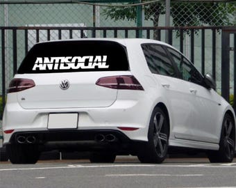 ANTISOCIAL sticker