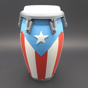 Puerto Rico Conga - 3D Printed Collectible
