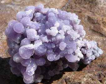 High Quality Grape Agate Cluster #1~ Purple Botryoidal Chalcedony, Rare Natural Stone, Indonesia, Raw Mineral Specimen, Hippie, Boho, 39.89g