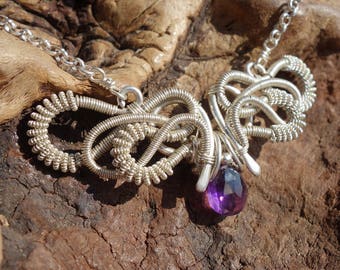 Wire art jewelry | Etsy