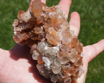 Aragonite #3 ~ Moroccan Aragonite Crystal Star Cluster ~ Natural Stone ~ 7.5 Oz ~ 2.9" x 2.2" x 1.5" ~ Healing Stone ~ Grounding ~ Geology
