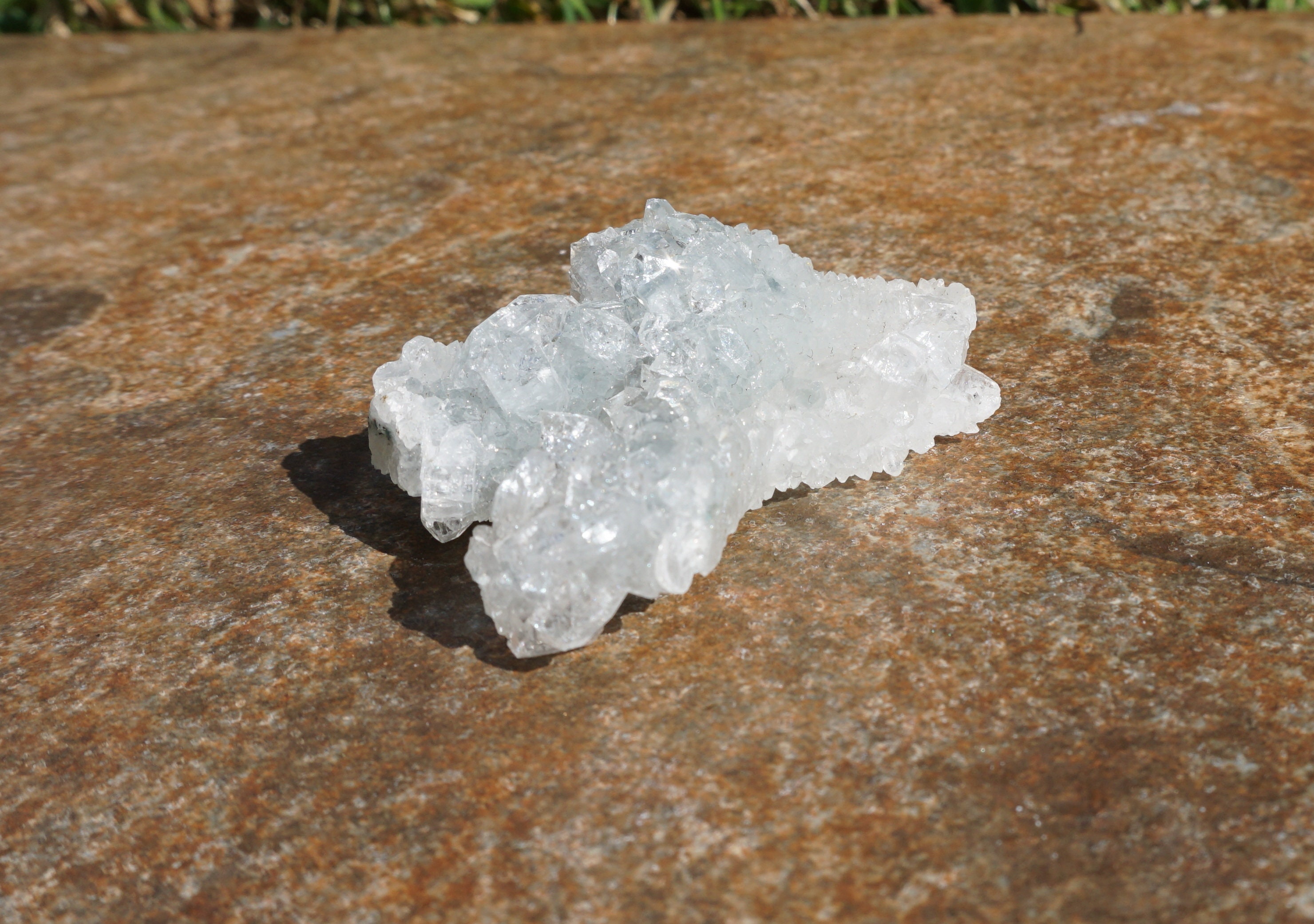 Zeolite 3 Natural Apophyllite Quartz Zeolite Crystal Etsy