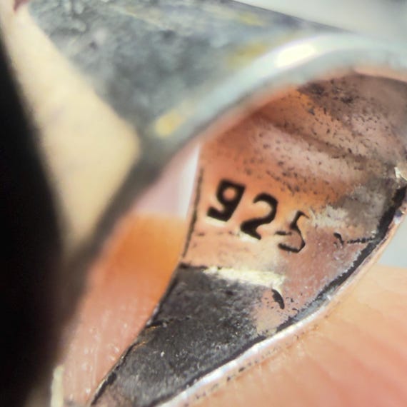 Ruby Zoisite Pendant and Ring Set Green Pink Ston… - image 6