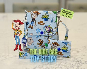 Disney Crossbody Ride Bag – TOY STORY - Hands-Free Park and Everyday Bag, Phone and Wallet, Travel Purse, Gift for Disney Lovers and Moms