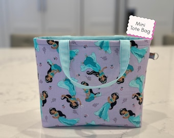 Mini Jasmine Tote – Small Disney Princess Tote Bag For Kids, Birthday Gift