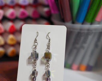Unique Handcrafted Beaded Earrings - Lightweight Statement Jewelry - Artisan Boho Dangles