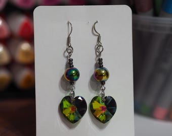 Unique Handcrafted Beaded Earrings - Lightweight Statement Jewelry - Artisan Boho Dangles