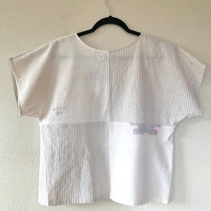 Sz M Feedsack patchwork tee 画像 4