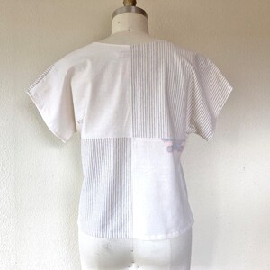 Sz M Feedsack patchwork tee 画像 2