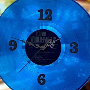 Vinyl Record Clock