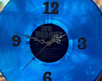 Vinyl Record Clock