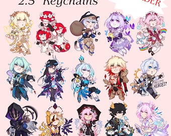 RESERVA / Llaveros Amphoraus de 2,5", Honkai: Star Rail