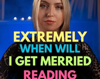 Same Hour: When Will I Get Married? Psychic Tarot Reading