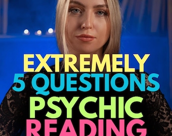 5 Question Tarot and Psychic Reading, Same Day Answers, Full Spread Reading, Future Love Reading By Janet, Accurate Psychic Guidance