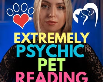 Same Hour Pet Psychic Reading | Animal Communication, Spiritual Guidance, Dog and Cat Energy Reading, Intuitive Pet Medium Connection