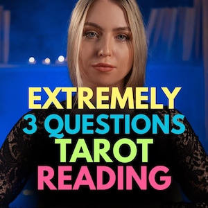 Same Hour 3-Question Tarot Reading: Love, Career, Life