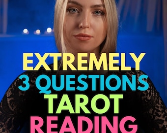 Same Hour 3-Question Tarot Reading: Love, Career, Life