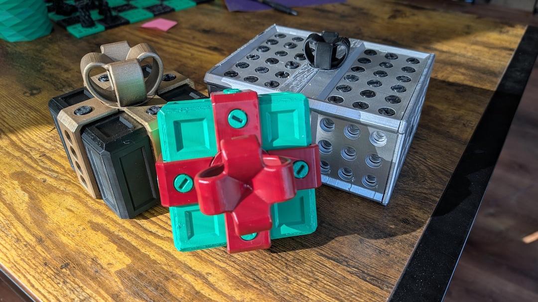 Annoying Gift Box 3D Printed - Etsy