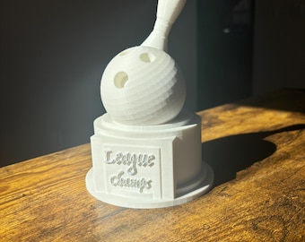 Bowling Trophy 3D Print