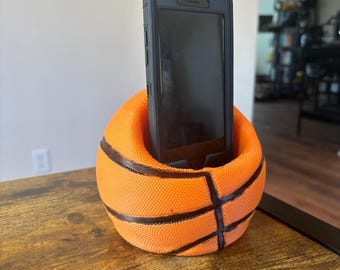 3D Printed Basketball Phone Charging Station