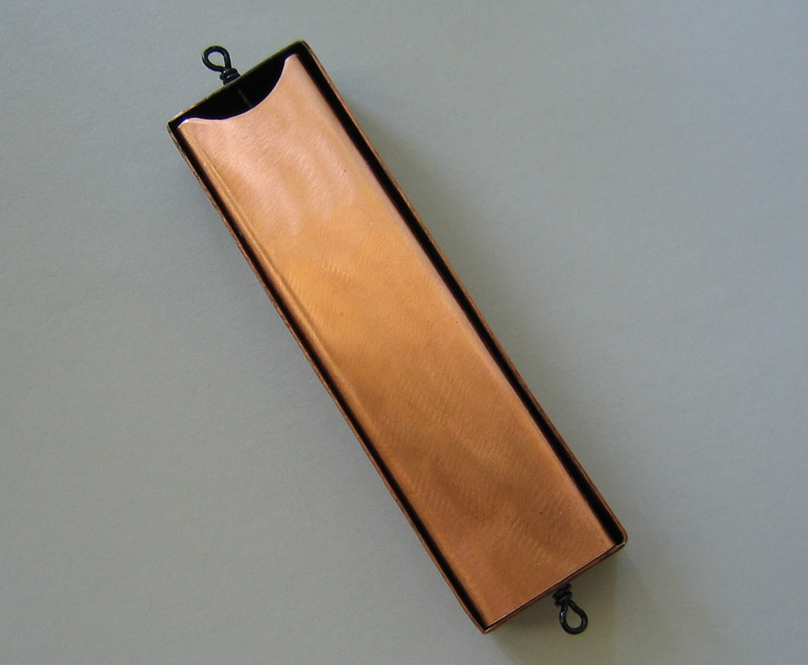 Sephardic Jewish Mezuzah With Amethyst Beads Etsy