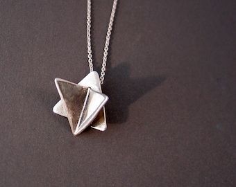 Butterfly Star of David Necklace by Ruth Shapiro