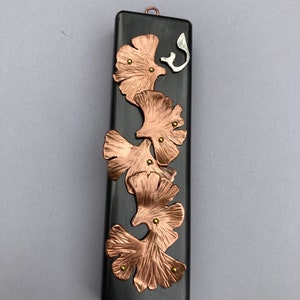 Ginkgo Mezuzah Case image 4