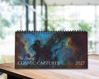 2027 Astrophotography Desk Calendar: Original Night Sky Photography, Space & Galaxy Calendar
