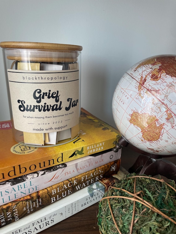 Grief Survival Jar |  Grief Care Package | Grief Gift | Grief Box | Grief Gift Box | Grief Quote
