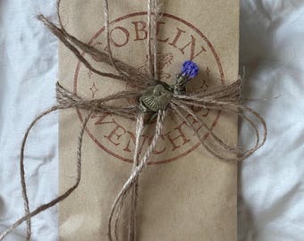 Small Brass Jewelry Mystery Bag