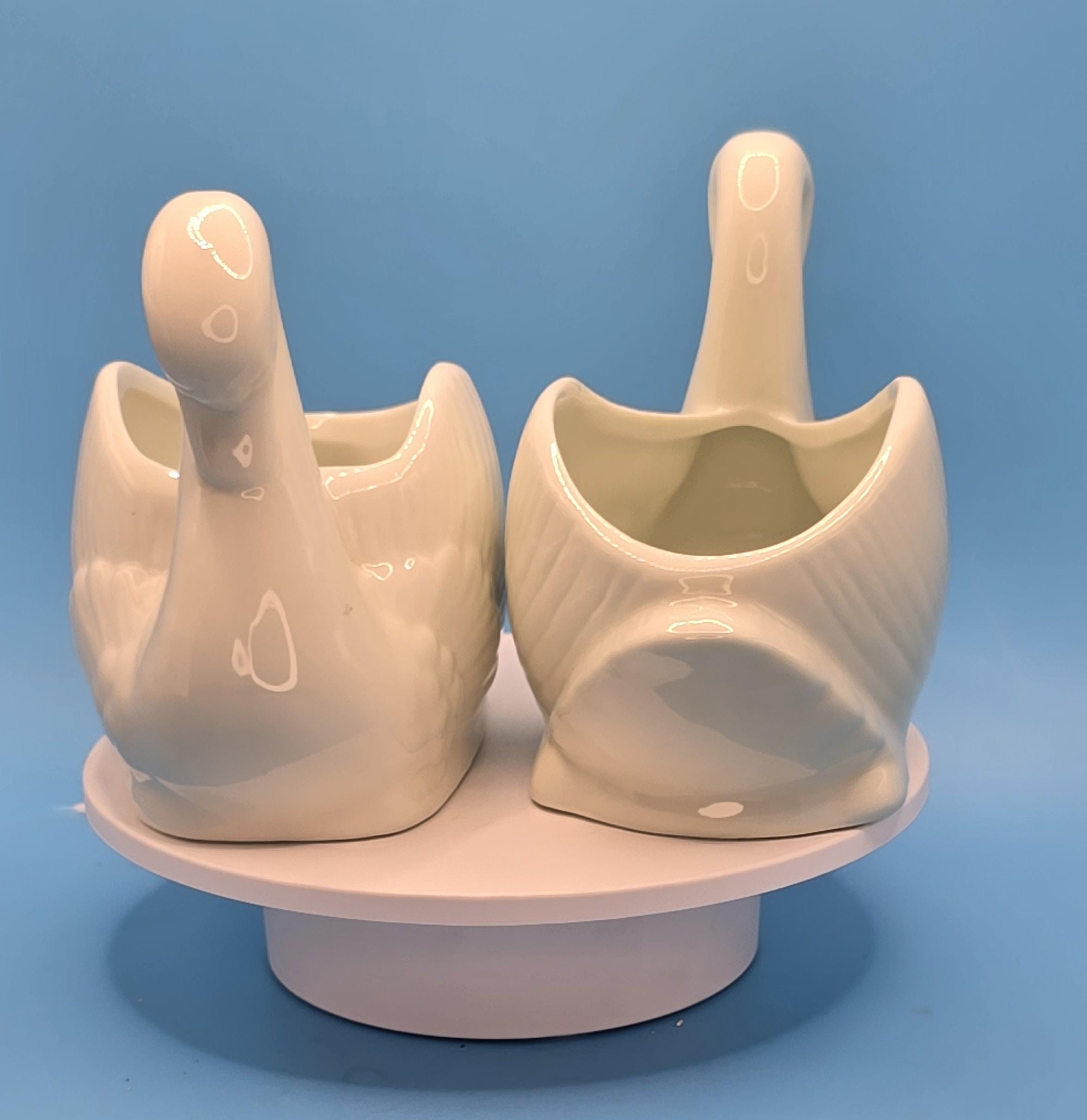 Ceramic Swan - Etsy