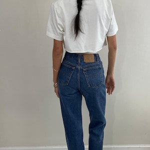 Vintage Levis 501 Jeans: High Waisted Faded Denim, Petite Fit, Made in USA
