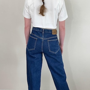 Vintage 90s Calvin Klein Jeans: Dark Wash Denim, Made in USA, Size 27x32