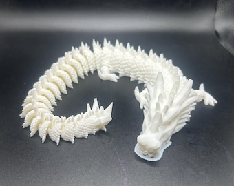 3d printed articulated dragon