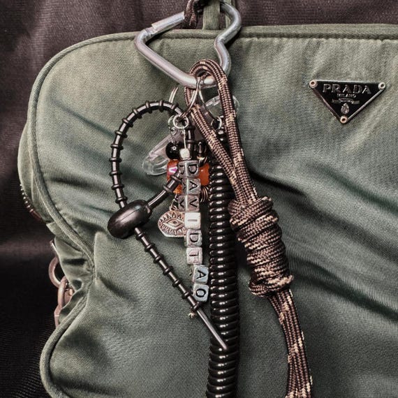 Handmade Trending Bag Charms, Personalized Rope, Unique
