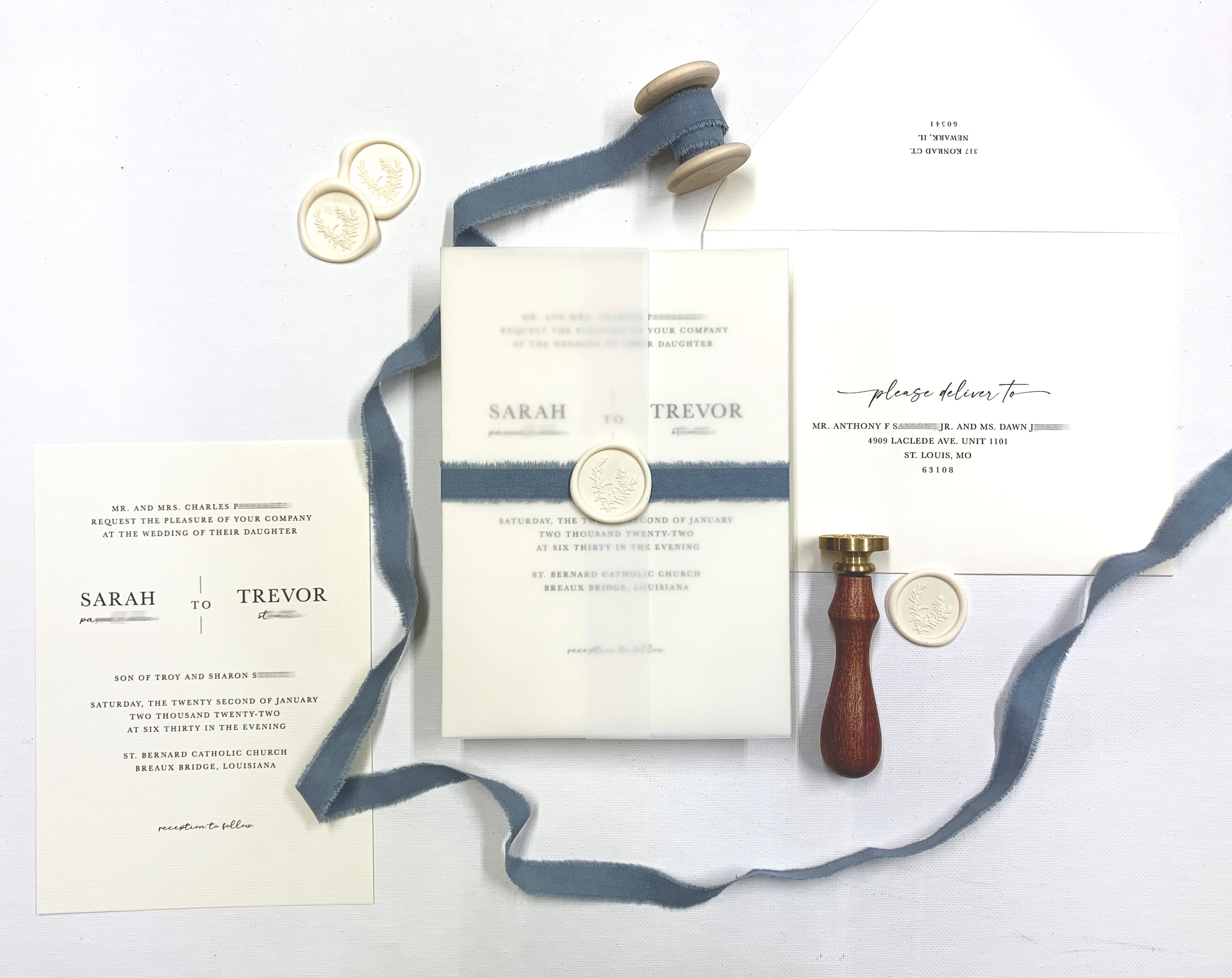 Your Initials Wax Seal — CZ INVITATIONS