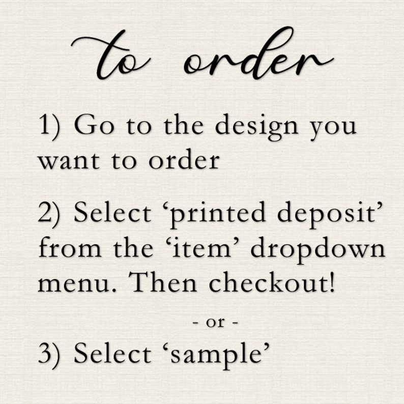 PRICING, VO Handmade Invitations image 4