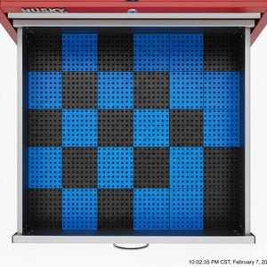 Modular Tool Organizer Board for Toolbox Drawers | 6x6 Toolgrid Style Grid Panel